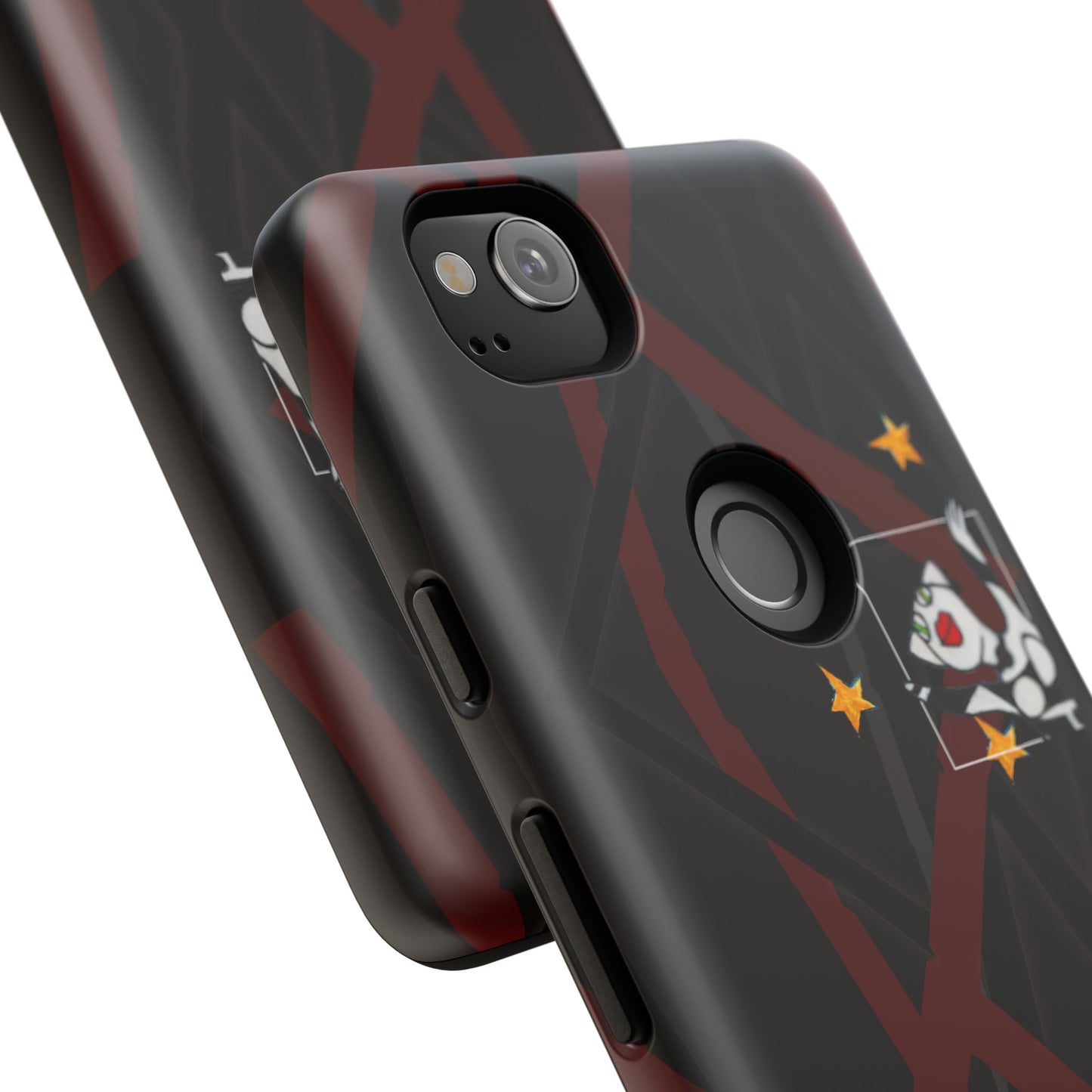Tough Cases - Google Pixel - Samsung Galaxy - Motiv:  "Miau" klein H 8 cm, Sternenhimmel, Mikado3