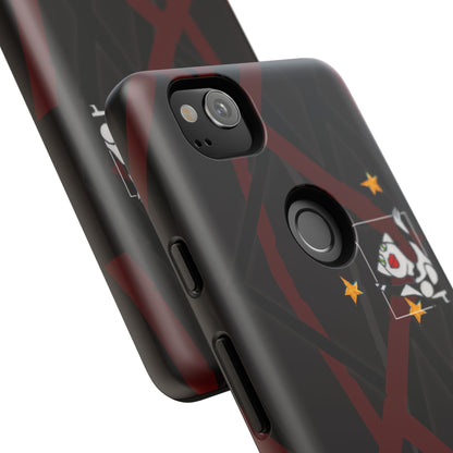 Tough Cases - Google Pixel - Samsung Galaxy - Motiv:  "Miau" klein H 8 cm, Sternenhimmel, Mikado3
