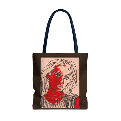 Tote Bag (AOP) - Motiv: Christina 37,5cm
