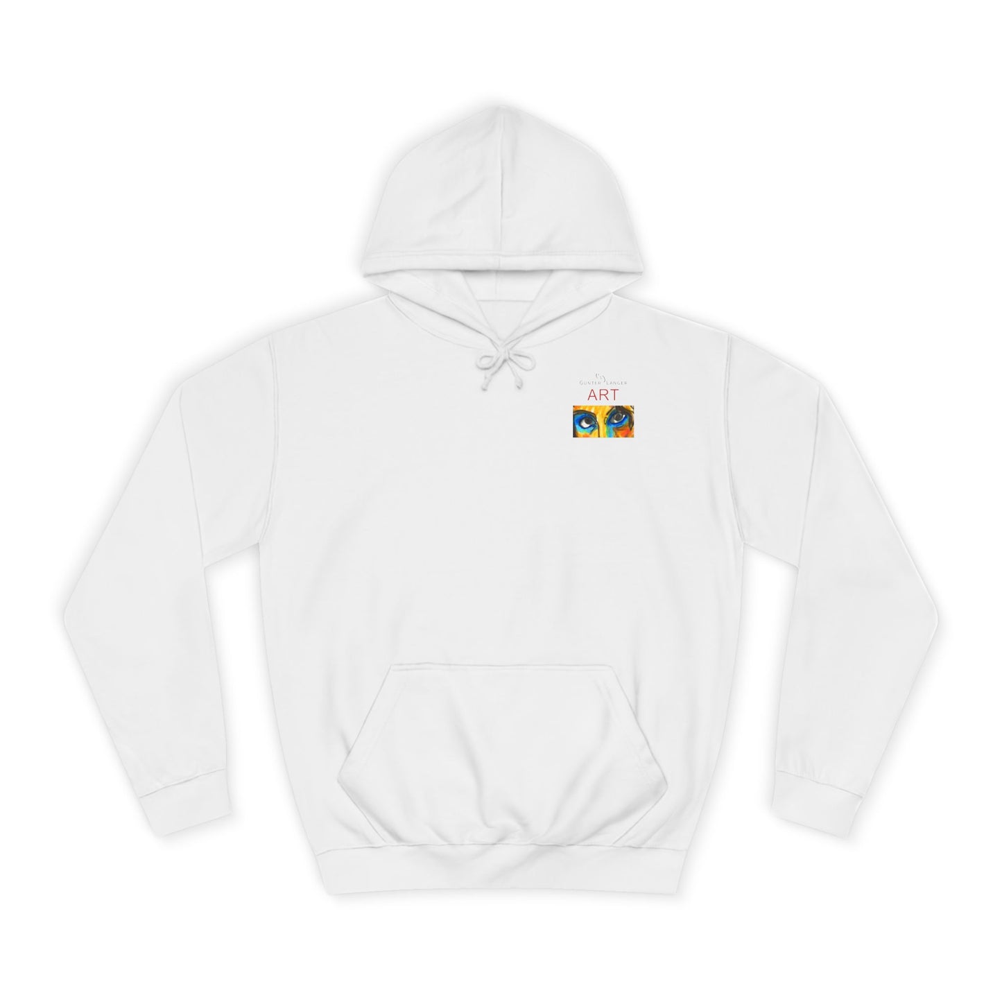 Unisex College Hoodie - Motiv: Augen & Frechdax