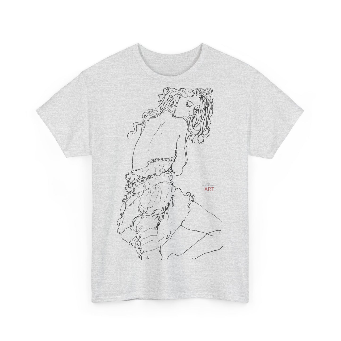 Unisex Heavy Cotton Tee - Motiv: Front Giselle