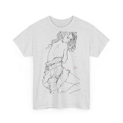 Unisex Heavy Cotton Tee - Motiv: Front Giselle