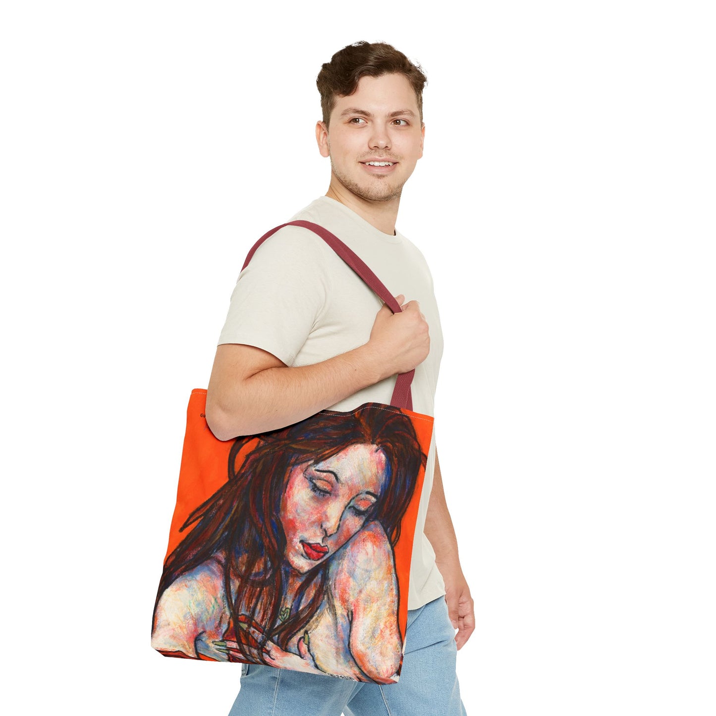 Tote Bag (AOP) - Motiv: Front Rosa & Rückseite Rosa, A02