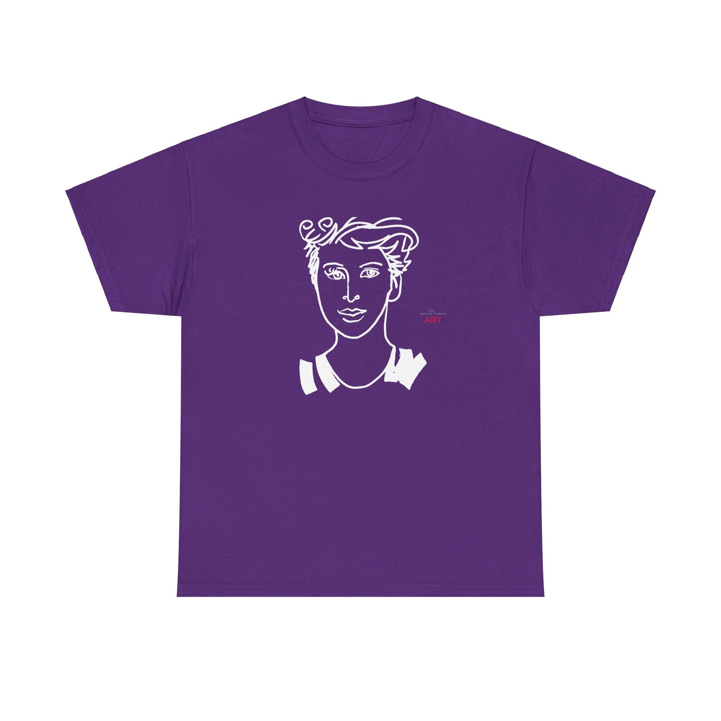 Unisex Heavy Cotton Tee - Motiv: Lars Front