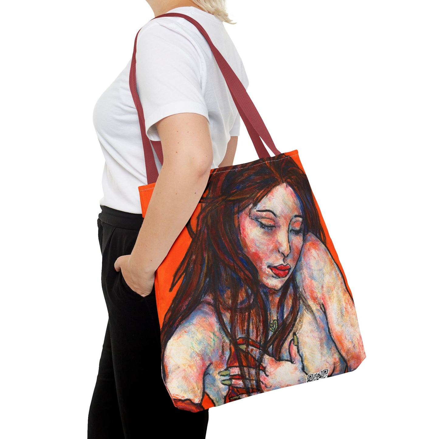 Tote Bag (AOP) - Motiv: Front Rosa & Rückseite Rosa, A02