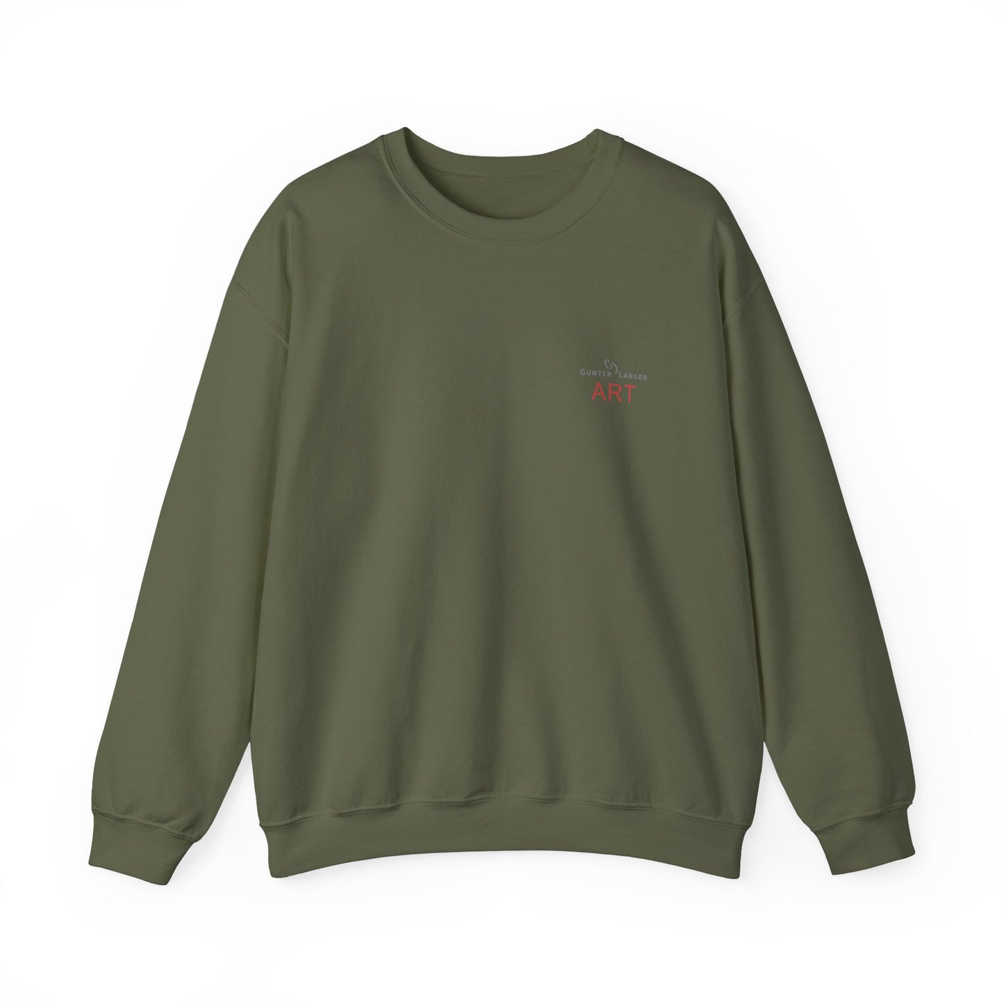 Unisex Heavy Blend™ Crewneck Sweatshirt - Motiv: Front Logo & Rückseite Pauline
