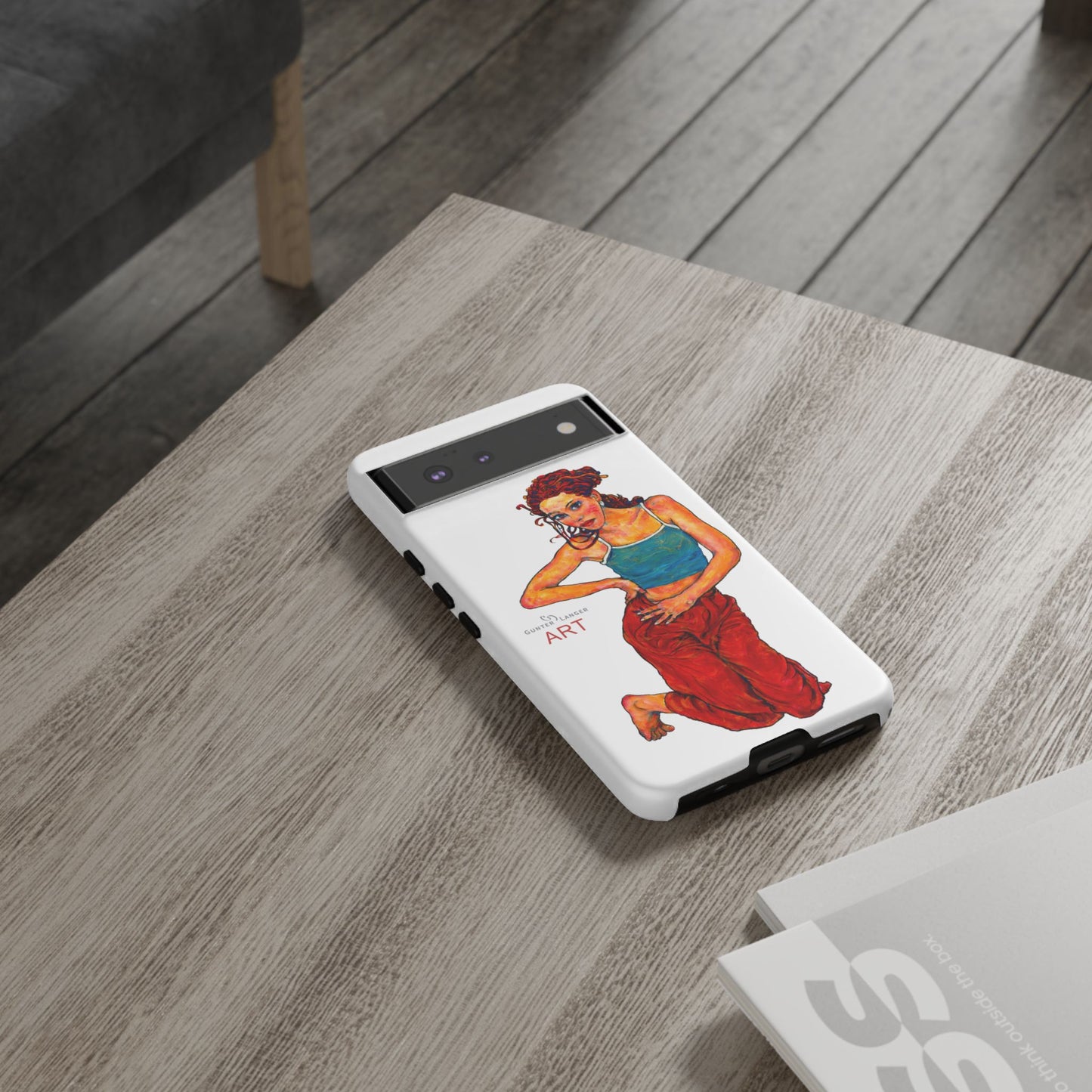 Tough Cases - Google Pixel - Samsung Galaxy - Motiv: Lea, Weiß