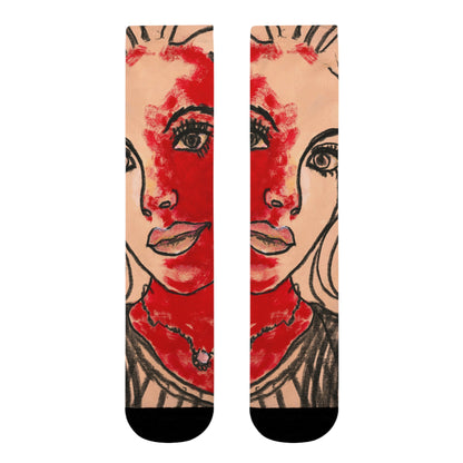 Sublimation Crew Socks (EU) - Motiv: Christina
