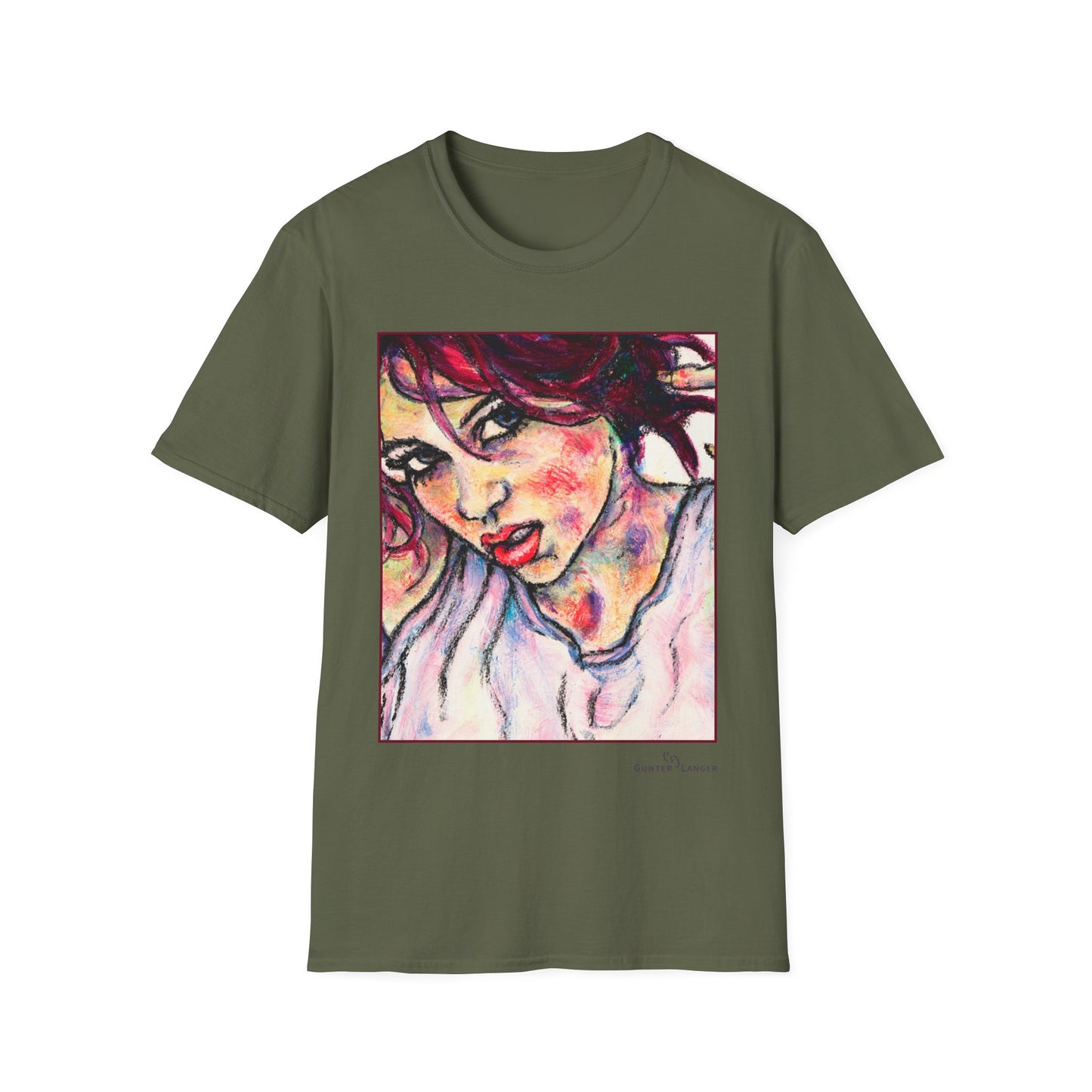 Unisex Softstyle T-Shirt - Motiv: Siegesgöttin