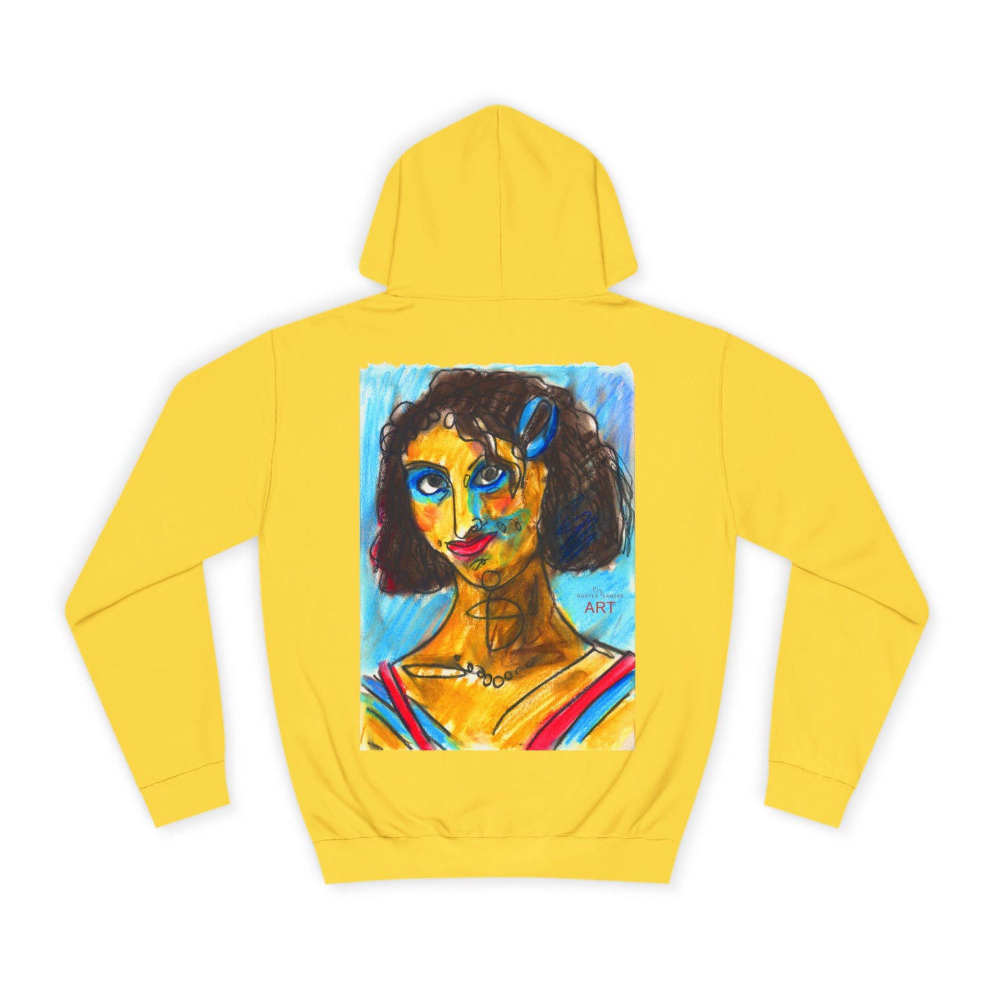 Unisex College Hoodie - Motiv: Augen & Frechdax