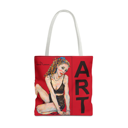 Tote Bag (AOP) - Motiv: Francis & Francis - Rot 41,8cm