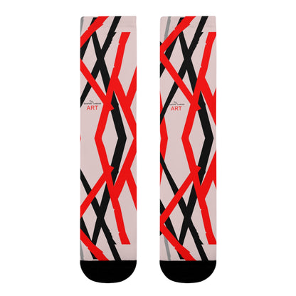 Sublimation Crew Socks (EU) - Motiv: Mikado 3, S, M, L