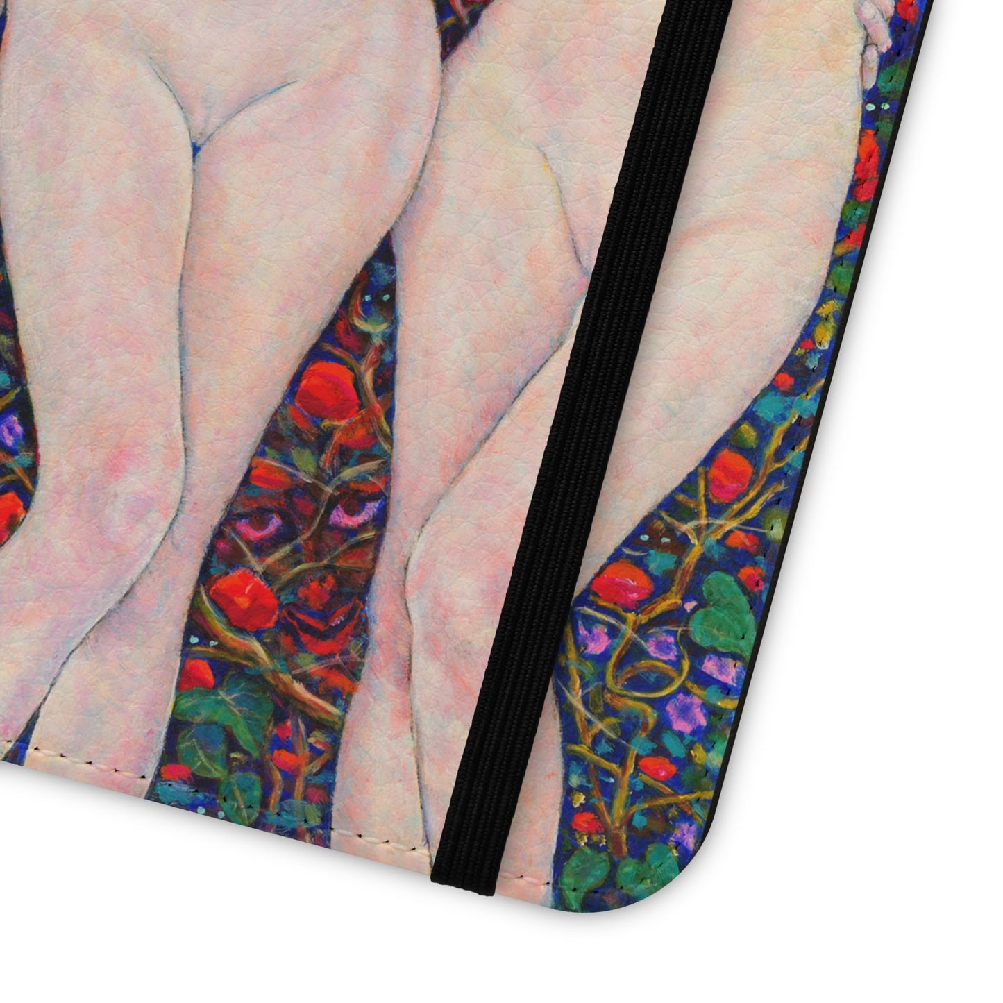 Flip Cases - Motiv: Waldnymphen, Schwarz, Seifenblasen