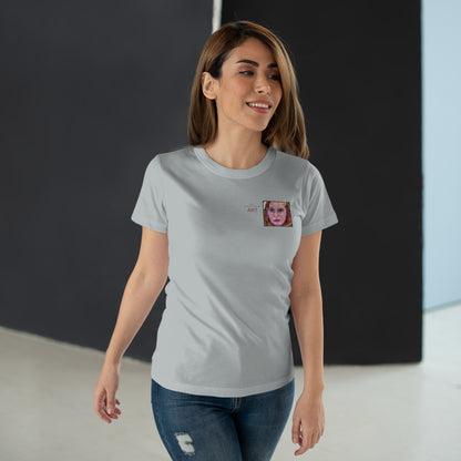 Single Jersey Women's T-shirt - Motiv: Johanna, H 7 cm