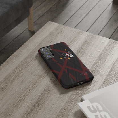 Tough Cases - Google Pixel - Samsung Galaxy - Motiv:  "Miau" klein H 8 cm, Sternenhimmel, Mikado3