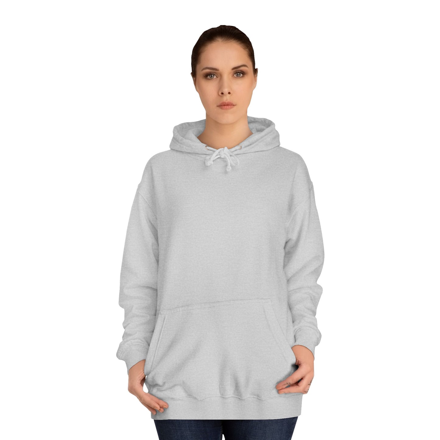 Unisex College Hoodie - Motiv: Rückseite Alisha, H 49 cm