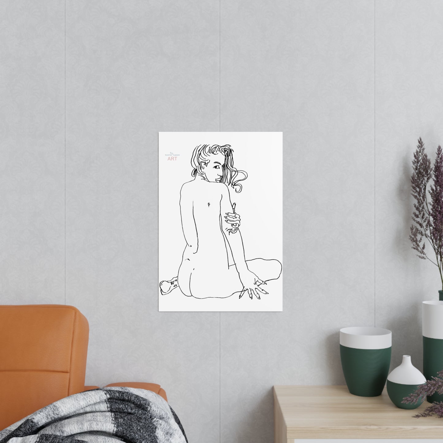 Photopaper Posters  - Motiv "Emilia", ca. A4 und A3 Format