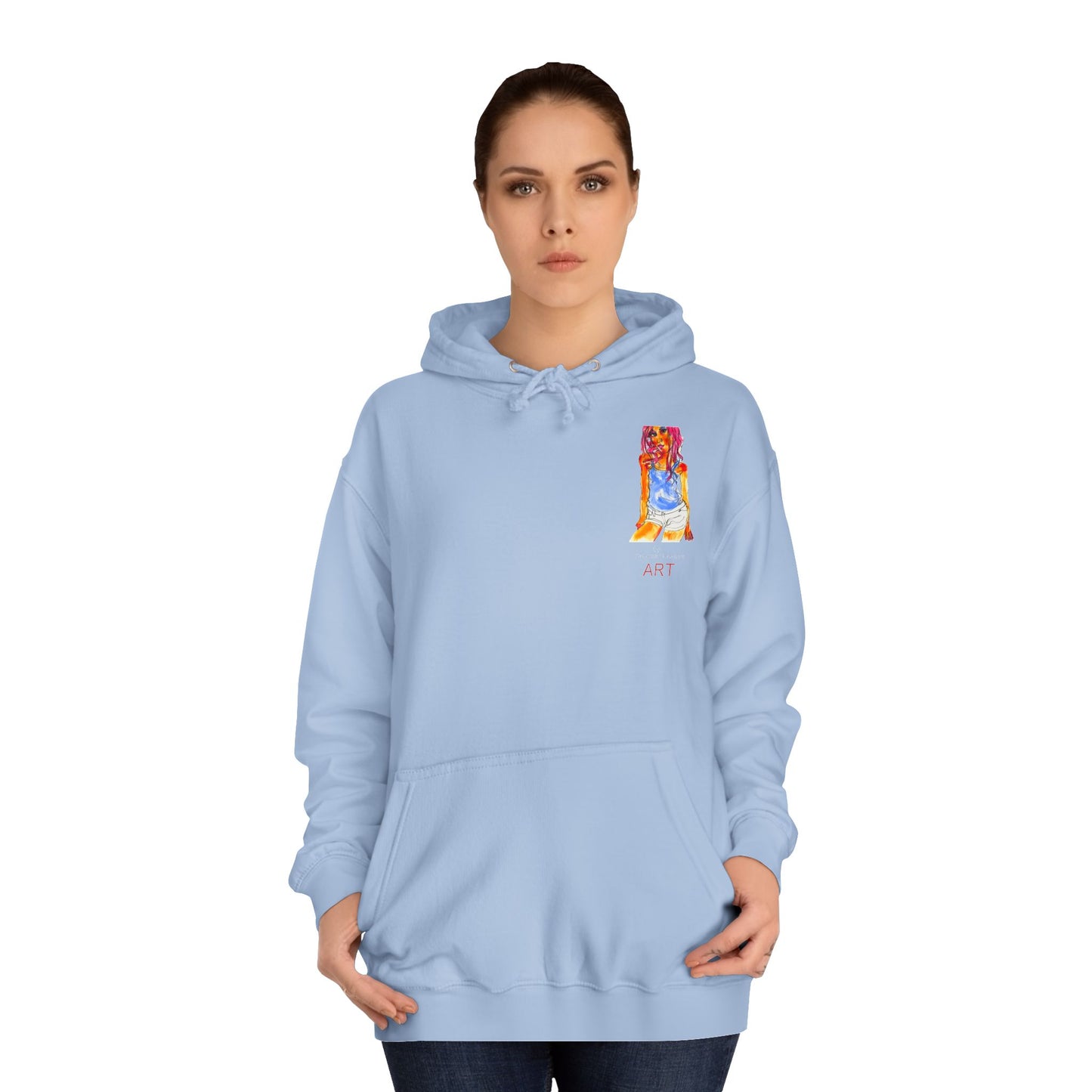 Unisex College Hoodie -  Motiv: Steffi (klein) & Steffi