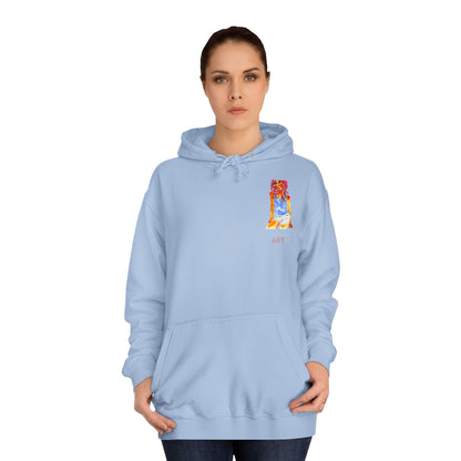 Unisex College Hoodie -  Motiv: Steffi (klein) & Steffi