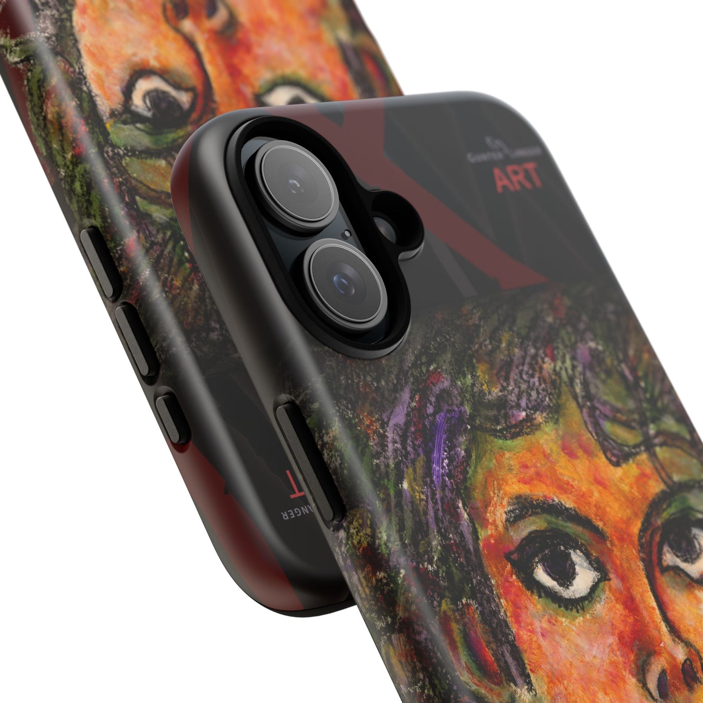 Tough Cases - iPhone - Motiv: MJ, Schwarz