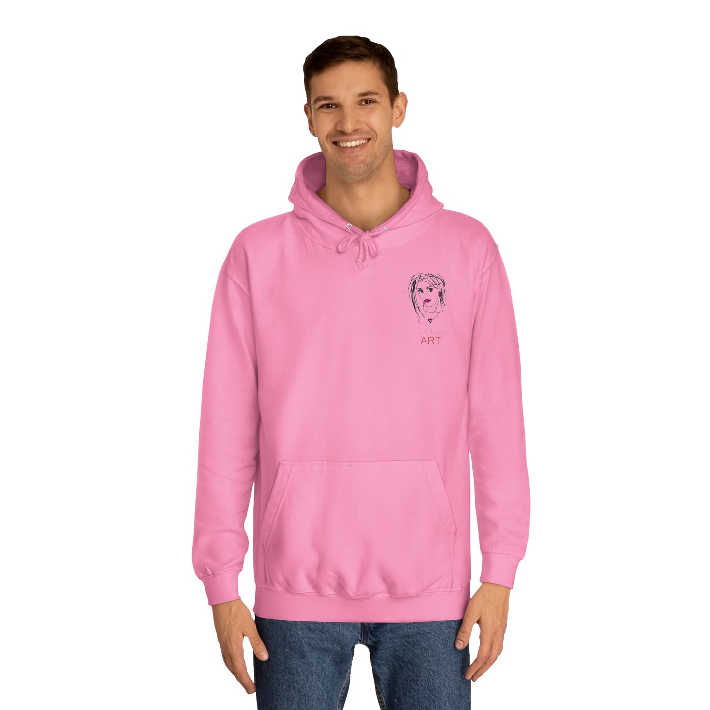Unisex College Hoodie - Motiv: Raja (klein) & Raja