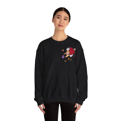 Unisex Heavy Blend™ Crewneck Sweatshirt - Motiv: Front Engel 3, H 11 cm