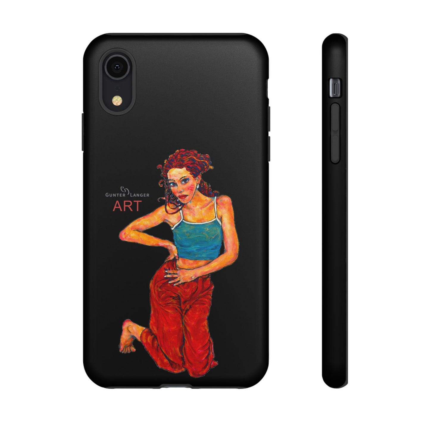 Tough Cases - iPhone - Motiv: Lea, Schwarz