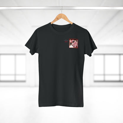 Single Jersey Women's T-shirt - Motiv: Annette, H 7,7 cm