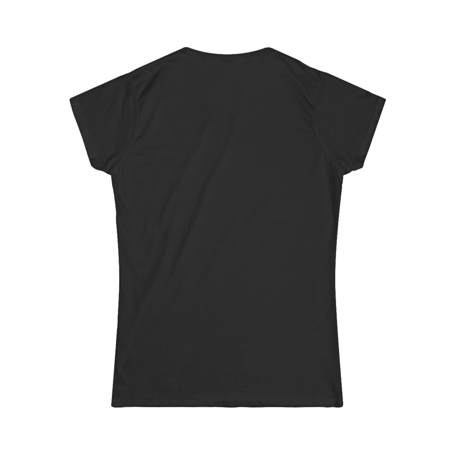 Women's Softstyle Tee - Motiv: Front, Erna, H 8 cm