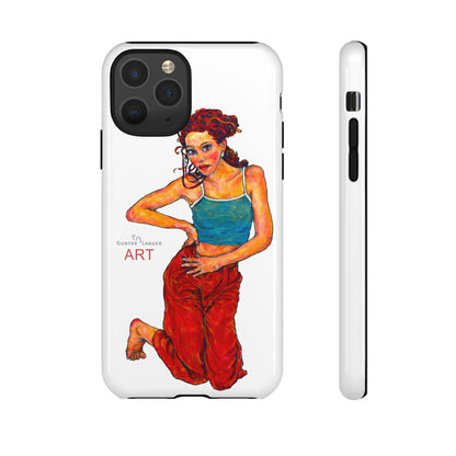 Tough Cases - iPhone - Motiv: Lea, Weiß