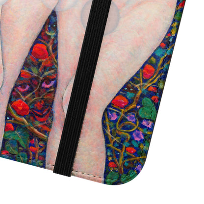 Flip Cases - Motiv: Waldnymphen, Schwarz, Seifenblasen