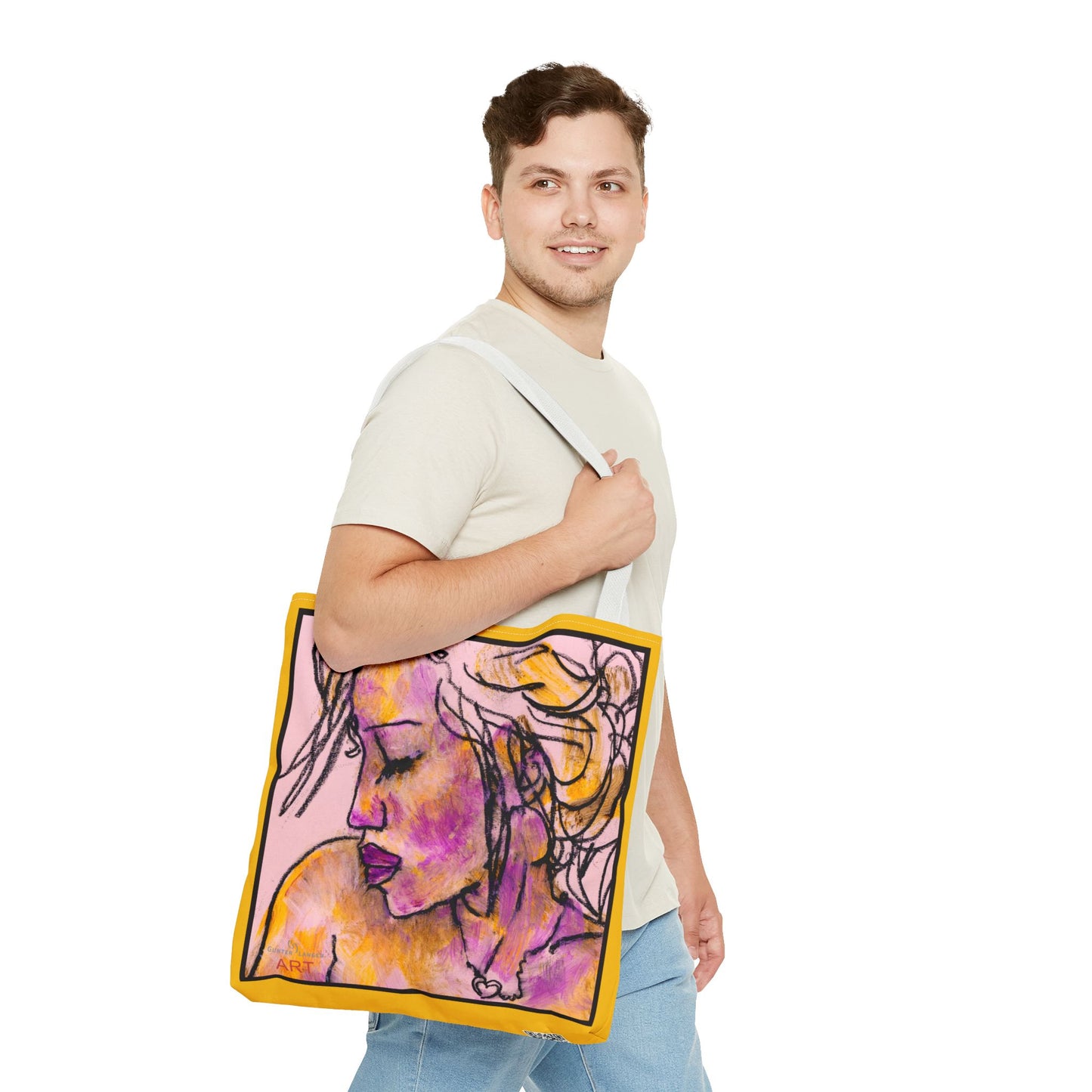 Tote Bag (AOP) - Motiv: Lilly & Romina 18Zoll
