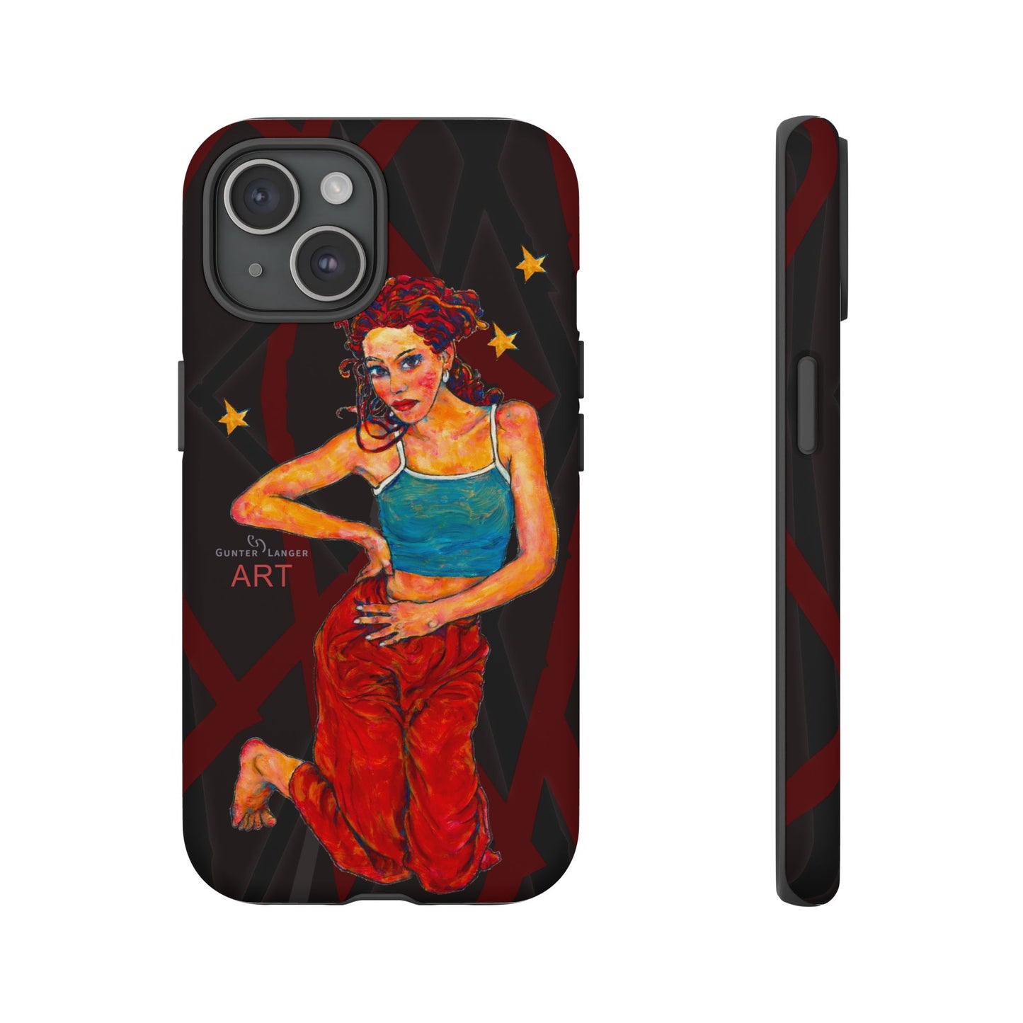 Tough Cases - iPhone - Motiv: Lea, Sternenhimmel, Mikado3