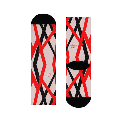 Sublimation Crew Socks (EU) - Motiv: Mikado 3, S, M, L