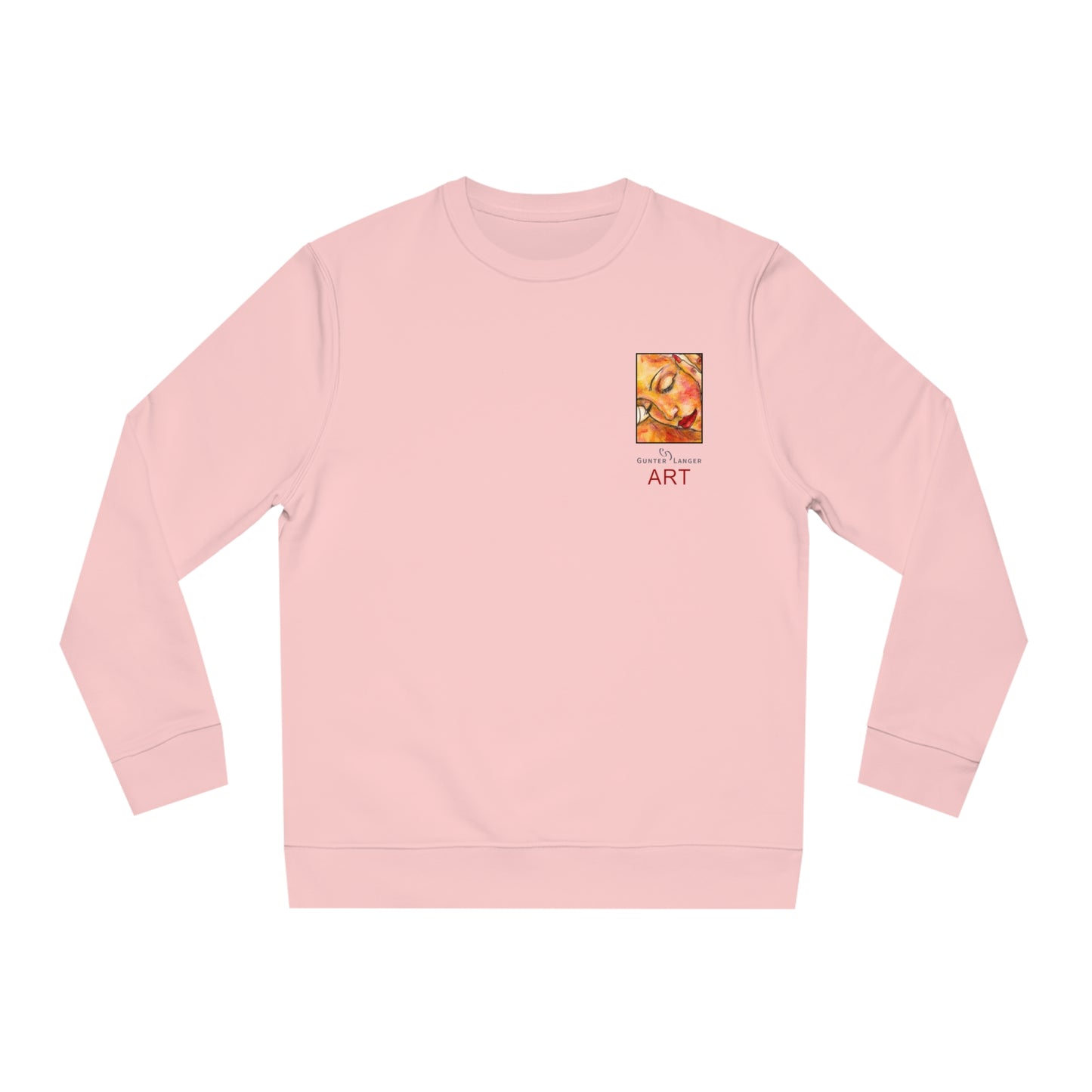 Unisex Changer Sweatshirt - Motiv Front Eleni, H9 cm & Rückseite Eleni, H 43 cm