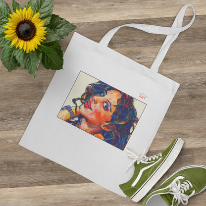 Tote Bag - Motiv: Marlen, einseitig bedruckt, H 18 cm