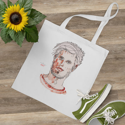 Tote Bag - Motiv: Markus, einseitig bedruckt H 30,5 cm