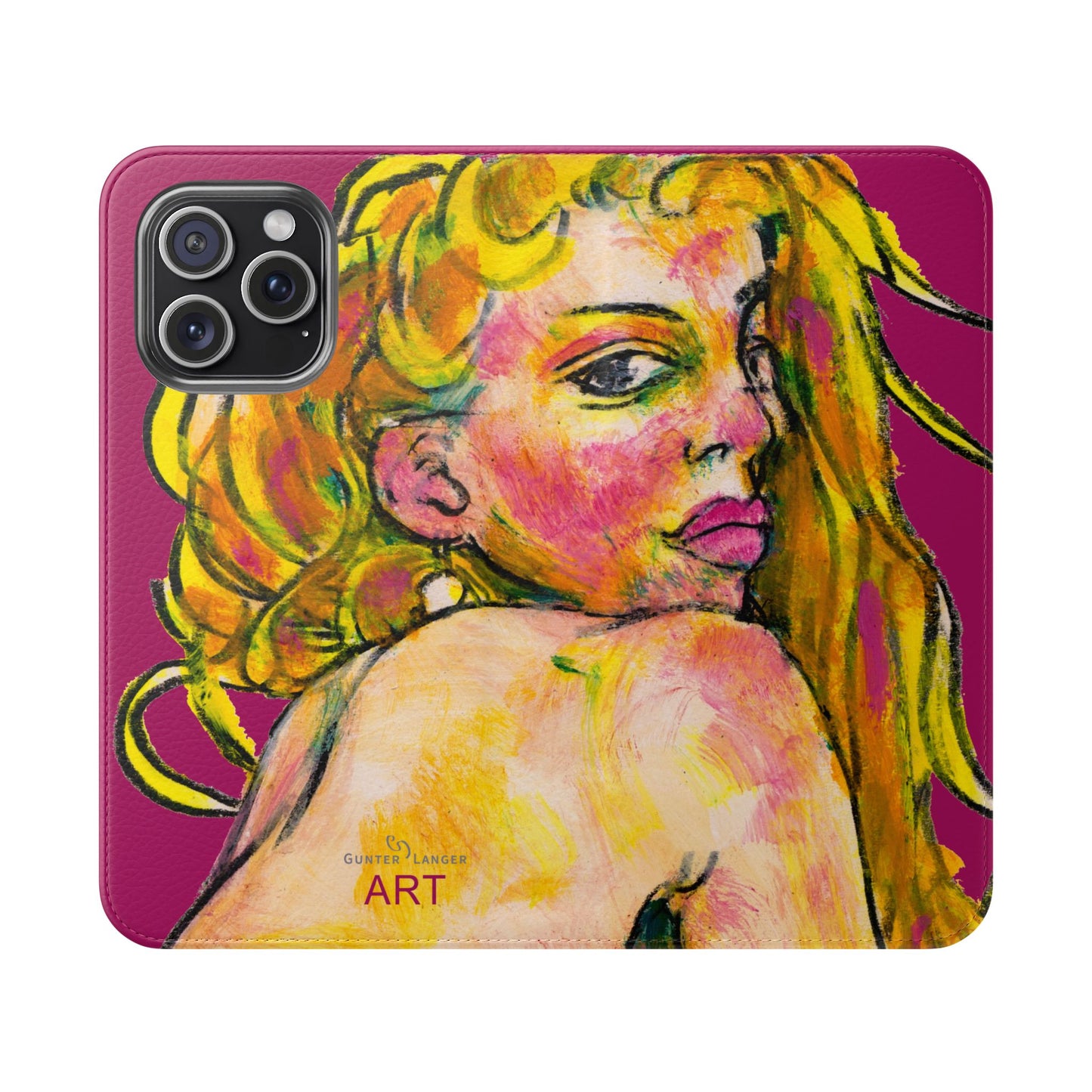 Flip Cases - Motiv: Romina, Rot