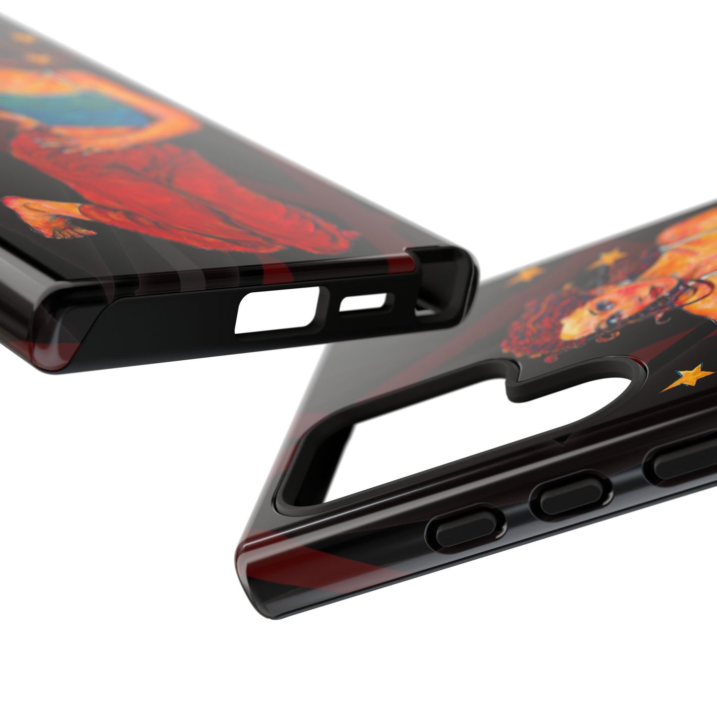 Tough Cases - Google Pixel - Samsung Galaxy - Motiv: Lea, Sternenhimmel, Mikado3