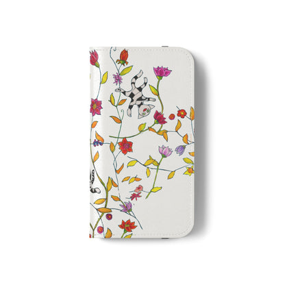 Flip Cases - Motiv: Drei Karierte Katzen auf weiß