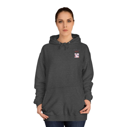 Unisex College Hoodie - Motiv: Front Annette (Ausschnitt) & Rückseite Annette