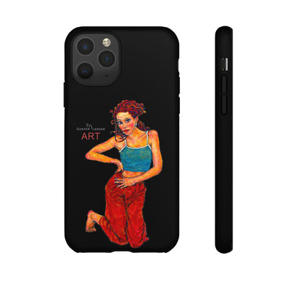 Tough Cases - iPhone - Motiv: Lea, Schwarz