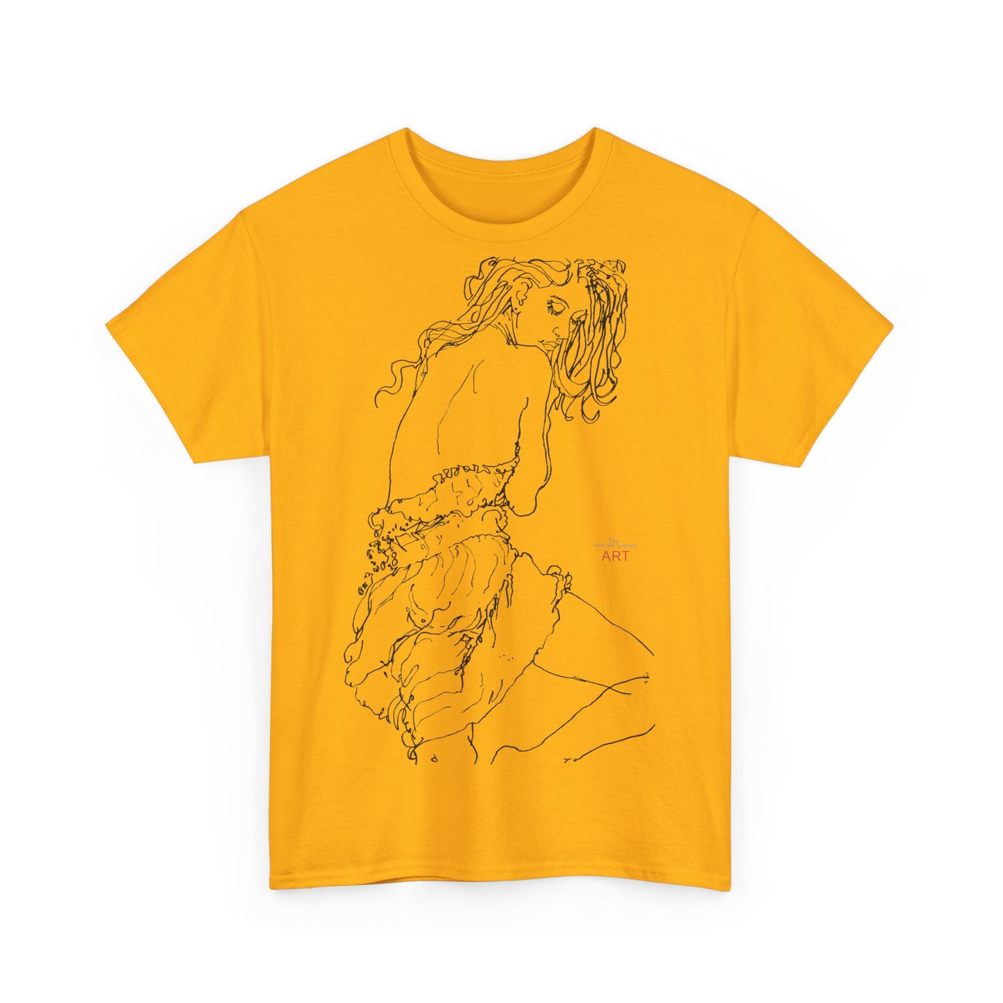 Unisex Heavy Cotton Tee - Motiv: Front Giselle