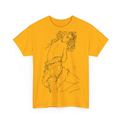 Unisex Heavy Cotton Tee - Motiv: Front Giselle