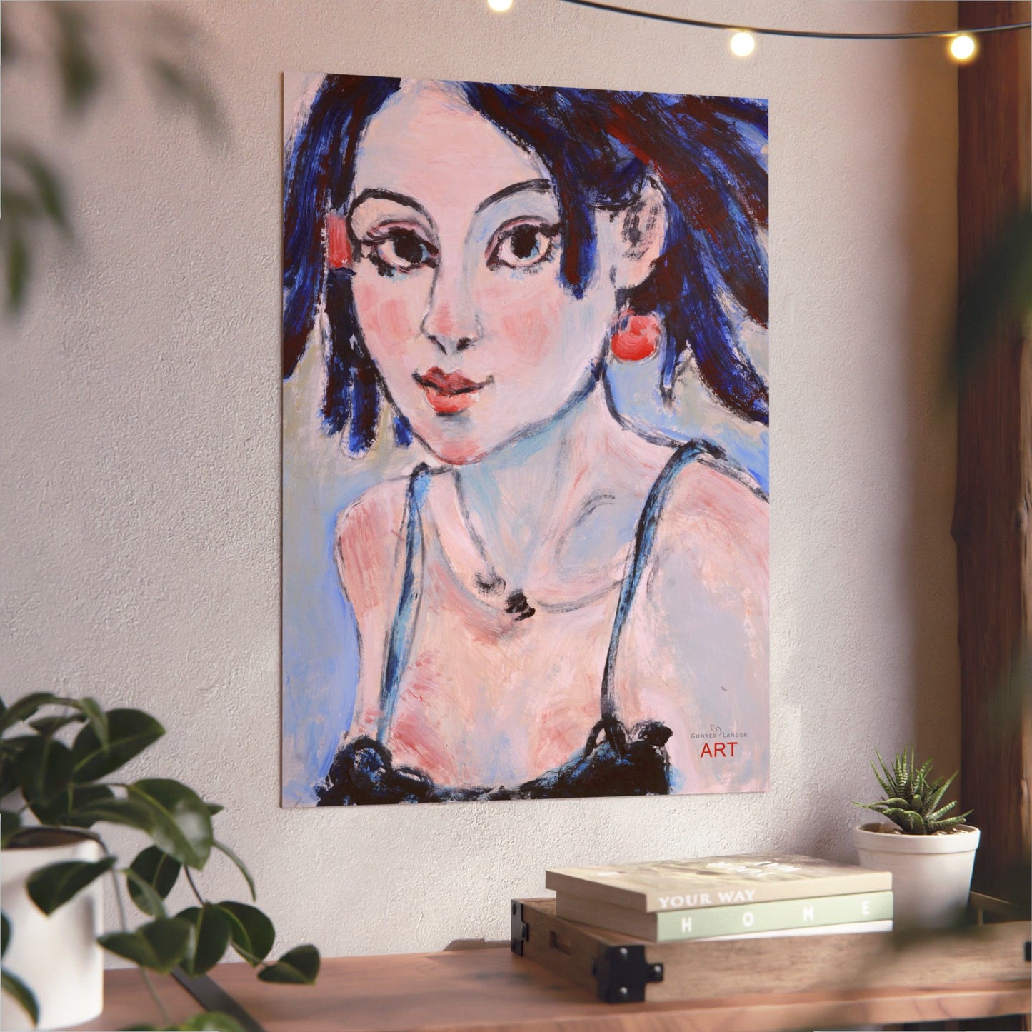 Aluminum Composite Panels -  Motiv: Sophie, H 70 cm