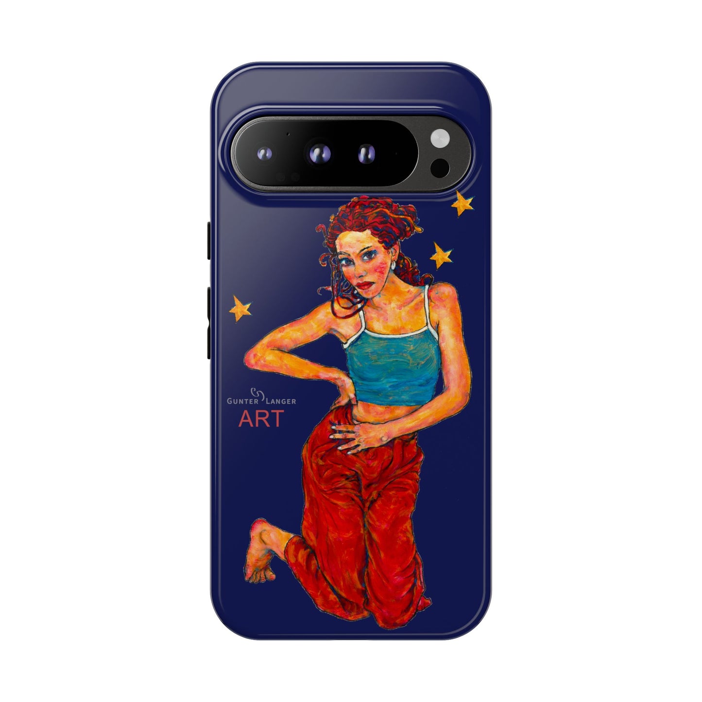 Tough Cases - Google Pixel - Samsung Galaxy - Motiv: Lea, Sternenhimmel