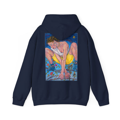 Unisex Heavy Blend™ Hooded Sweatshirt - Motiv: Rückseite "Alva", H43 cm