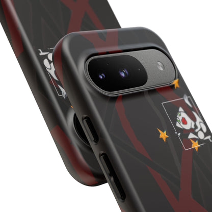Tough Cases - Google Pixel - Samsung Galaxy - Motiv:  "Miau" klein H 8 cm, Sternenhimmel, Mikado3