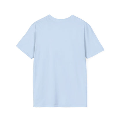 Unisex Softstyle T-Shirt - Motiv: Front Engel 3,  H 11,5 cm