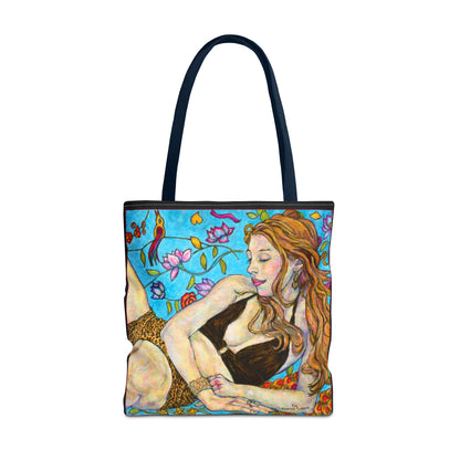 Tote Bag (AOP) - Motiv: Ida & Ida, Schwarz